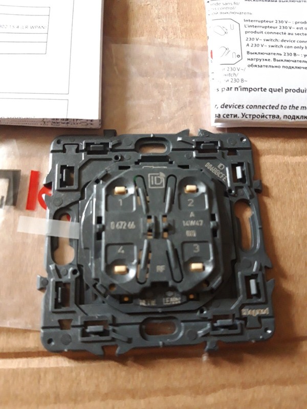 Interrupteur Commande Radio 4 ScÃ©Nario Sans Fil Legrand Celiane Myhome RÃF 67266