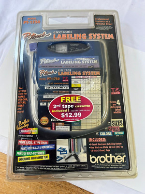Brother P-Touch Label Maker PT-1750 Electronic Labeling System ~ Tested /Working