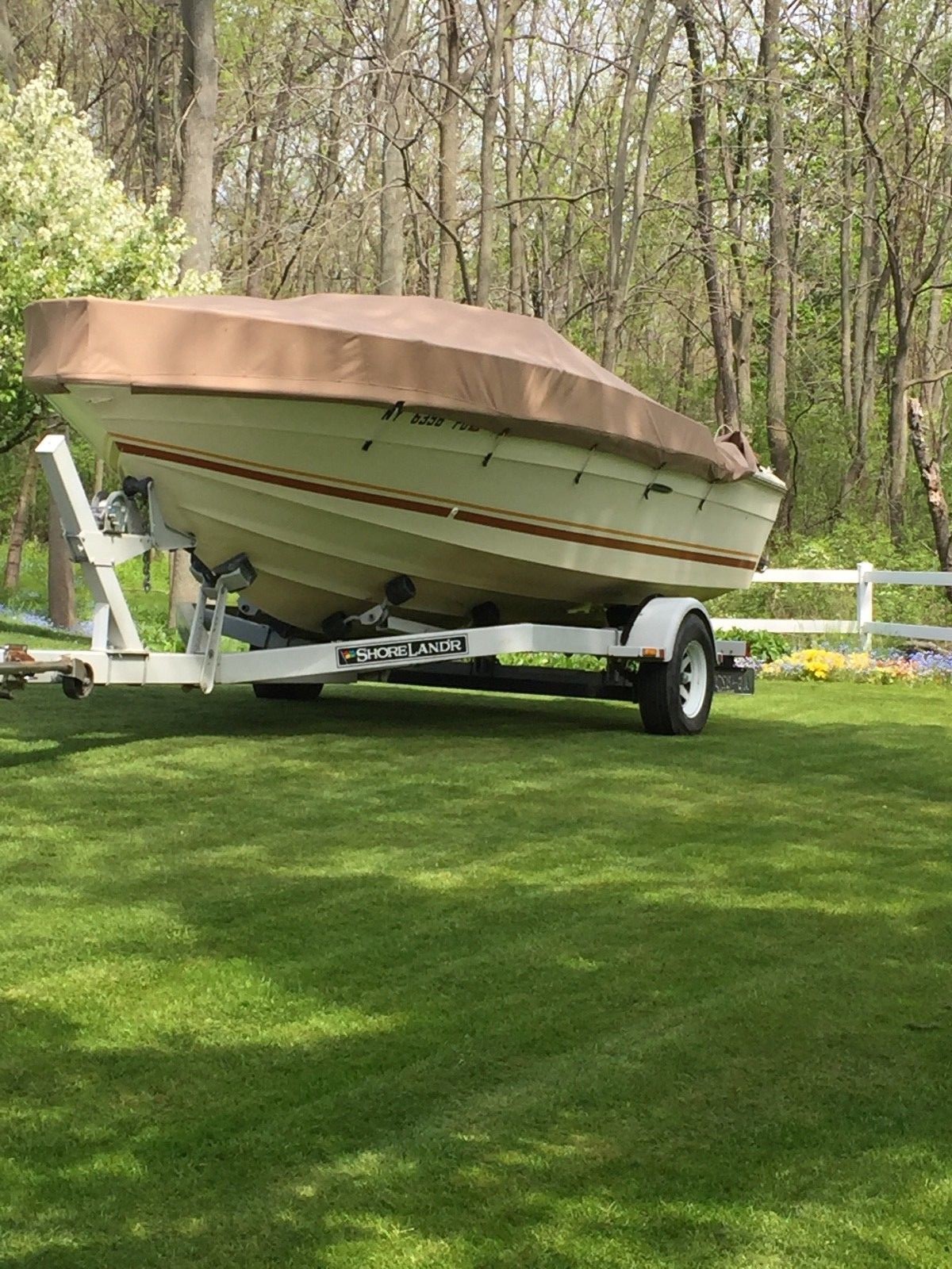 1980 Sea Ray Powerboat w Motor & Trailer, Rochester NY | No Fees & No Reserve