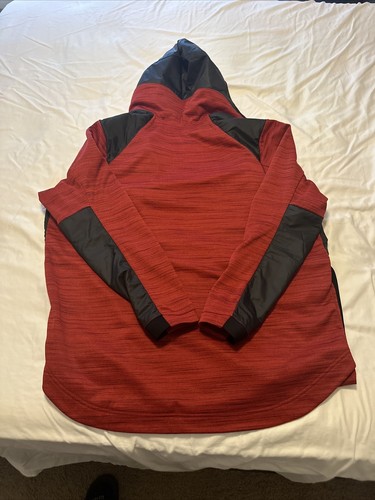 Nike Dri Fit Therma Winterized Red Basketball Jacket 857044-657 Mens Size Small