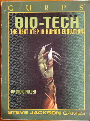 GURPS RPG Bio-Tech - The Next Step in Human Evolution - Steve Jackson Games