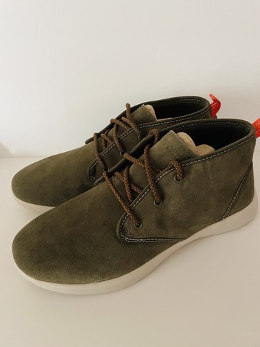 NIB JSport by Jambu Men's Hawk Chukka Boot - Olive Suede Size 11 1/2