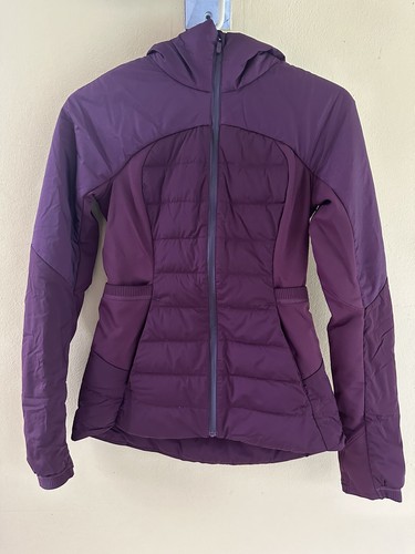 Lululemon Down For It All Puffer Jacket Dark Adobe Maroon
