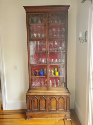 Antique Mexican Hutch Painted Wood Cabinet RUSTIC from Anthropologie