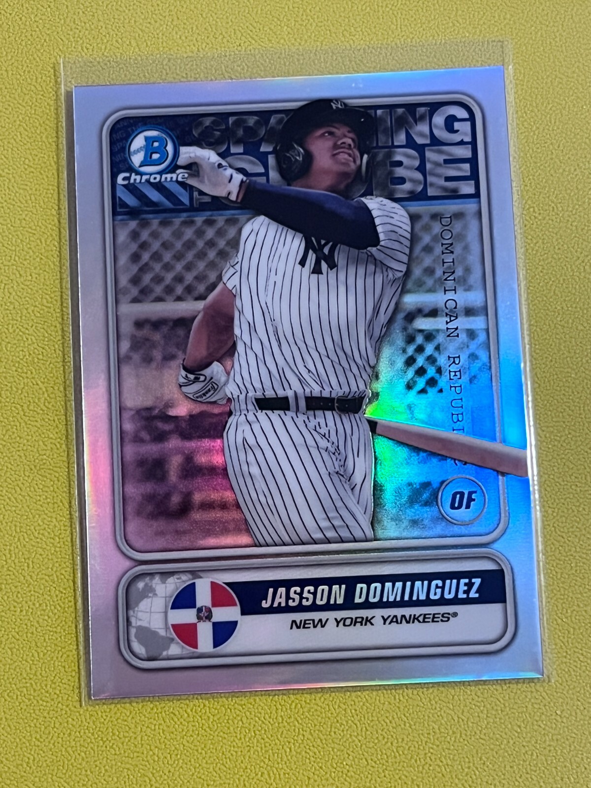 TOPPS MLBカード BOWMAN CHROME 1st JASSON DOMINGUEZ #BCP-8 送料無料 中古 IT1 JASSON DOMINGUEZ - 2024 BOWMAN CHROME BOWMAN AI #BAI8 | eBay