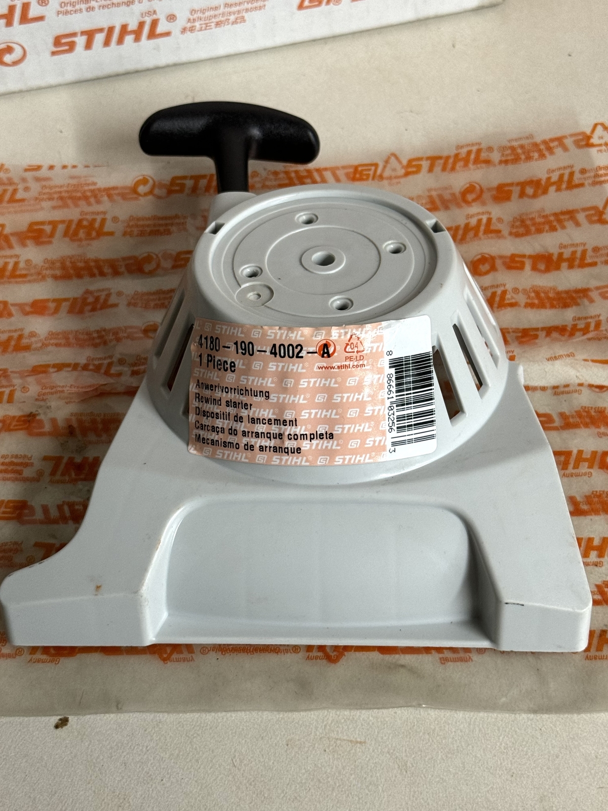 STIHL OEM REWIND STARTER 4180 190 4002 FC 91 96 111 FS 91R 111R 111RX KM111R 131 - Picture 4 of 4