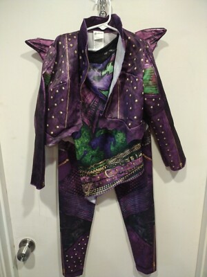 Disney Descendants 2 Girl's Mal Dress Up Halloween Costume Size 7-8 Cosplay