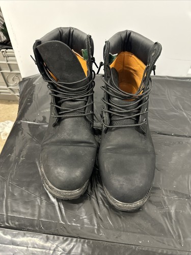 靴 Timberland Waterproof Boot black Timberland - Lace Up Waterproof Boot - Black - BLVD Shoes
