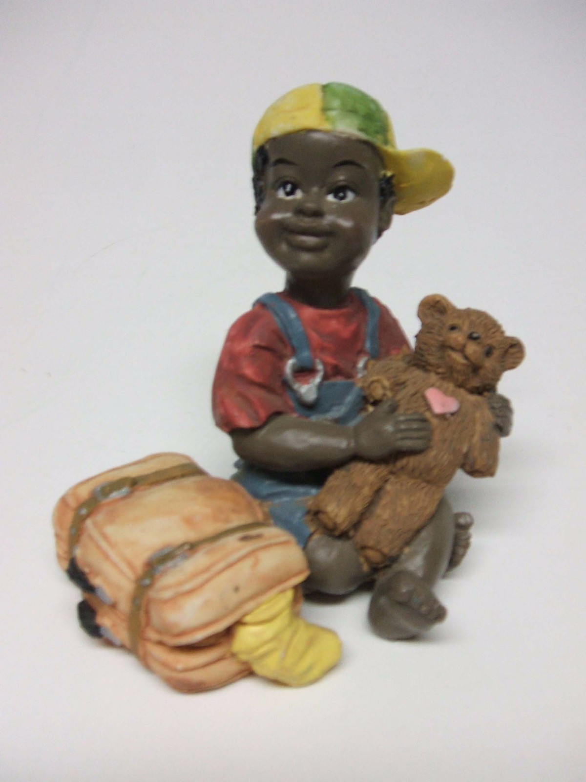 VINTAGE LOT OF 5 BLACK AMERICANA FIGURINES