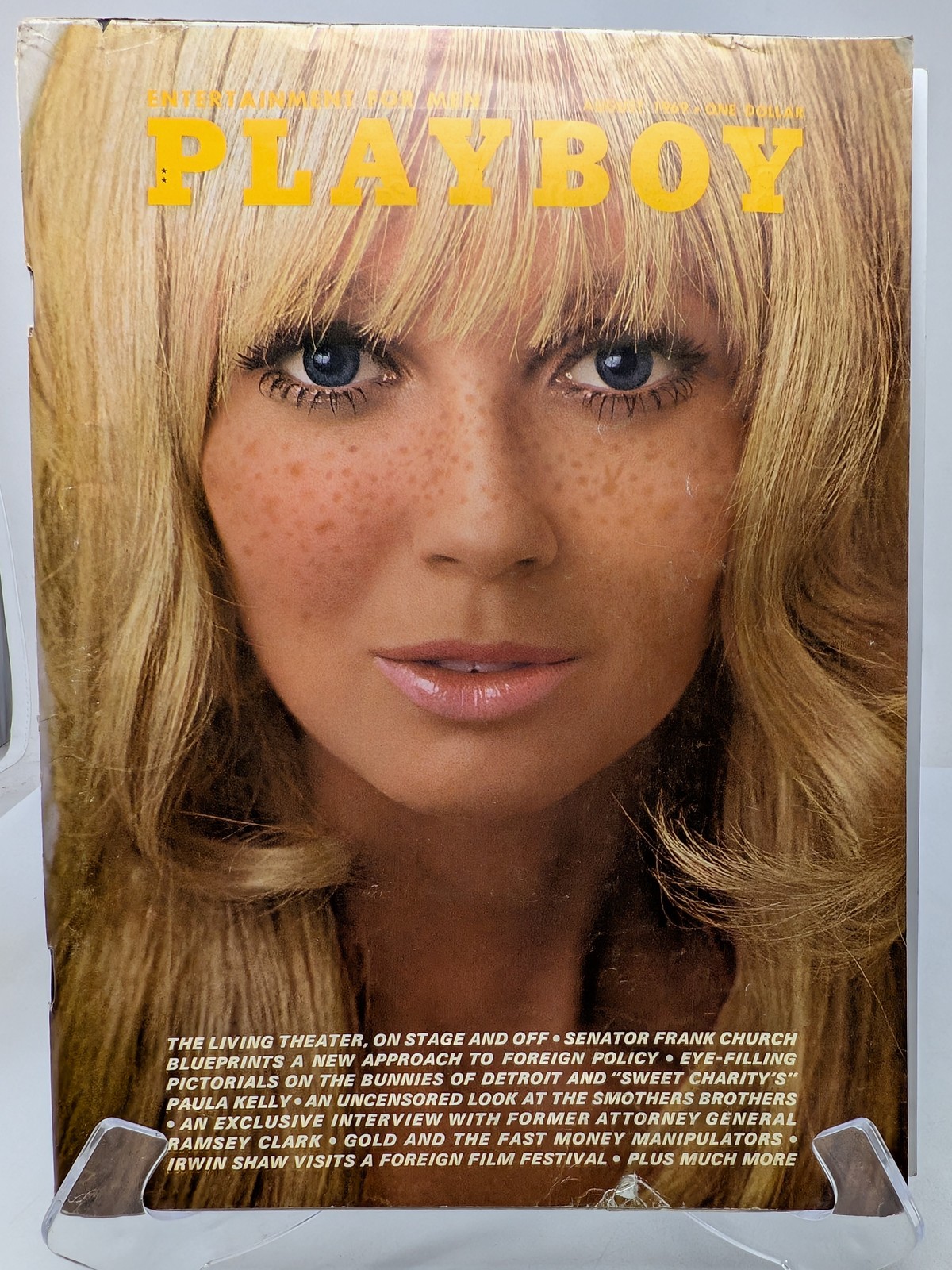 Playboy Magazine August 1969 🔥 CG Penny James 🔥 PM Debbie Hooper 🔥 E
