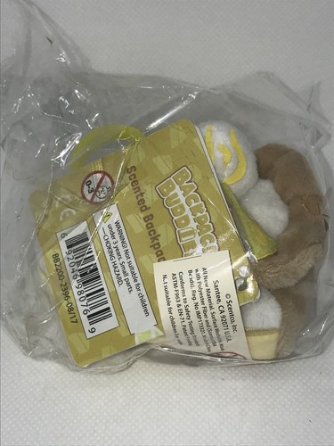 Scentco Oh So Yummy Backpack Buddy Buddies - Lemon Pie Scented Plush Clip Locker