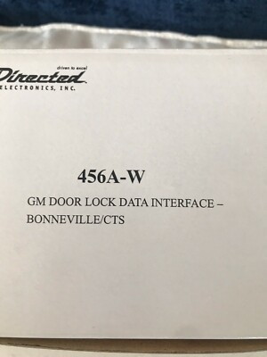DEI/DIRECTED 456A-W INTERFACE