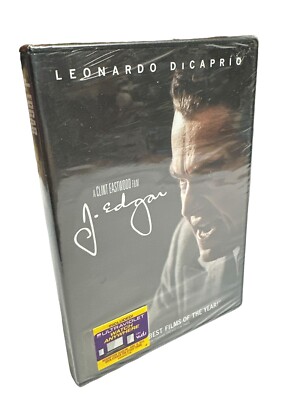 J. Edgar DVD 2012 Leonardo Dicaprio A Clint Eastwood Film Brand New Sealed