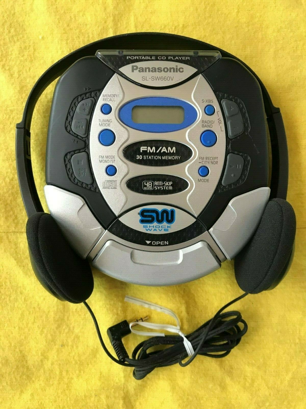 Panasonic ポータブルCDチューナー SL-PH7 ジャンク パナソニックCD