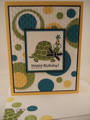 Stampin Up handmade card - Turtle and Co