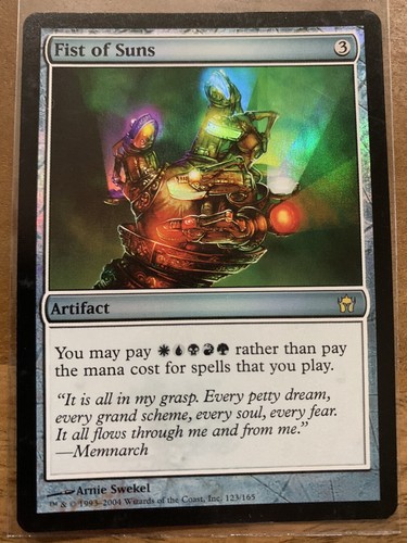 MTG Fist of Suns FOIL– Fifth Dawn Magic the Gathering | eBay