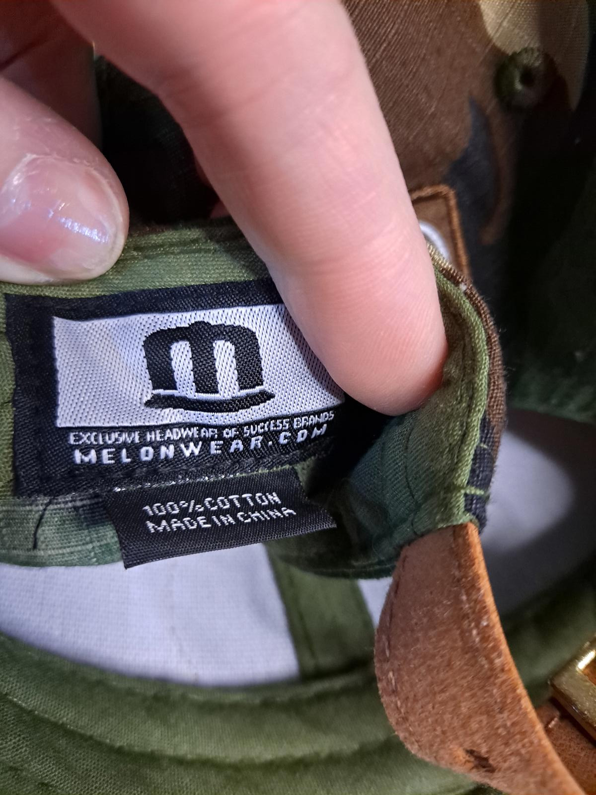 Melonwear NY Islanders Camo Adjustable Hat — photo 5