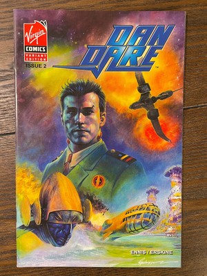 Dan Dare #2 Variant Virgin Comics 2007 NM Garth Ennis