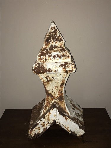 Antique Cupola Finial Architectural Salvage 1800s Cap Roof Victorian Ornament