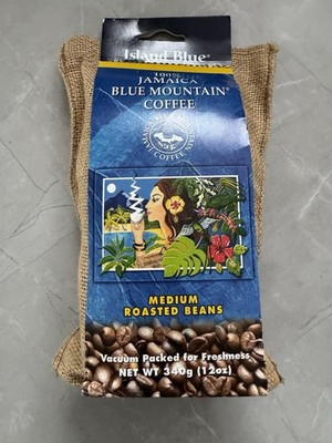 100% Jamaica Blue Mountain Coffee Kaffee Medium Roasted Beans 340 Gramm