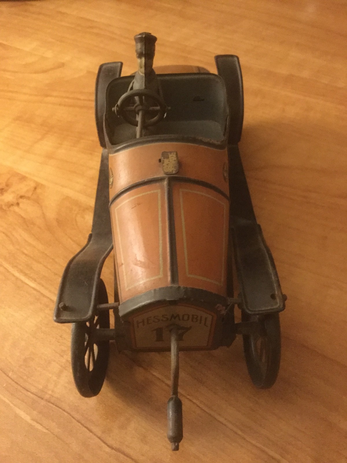 Hessmobil Tin Toy German Car 2-Door Coupe Model JLH