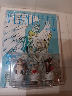 Clamp No Kiseki vol.7 'Chobits, Wish, Suki dakara Suki Guide Book W/Chess Pieces