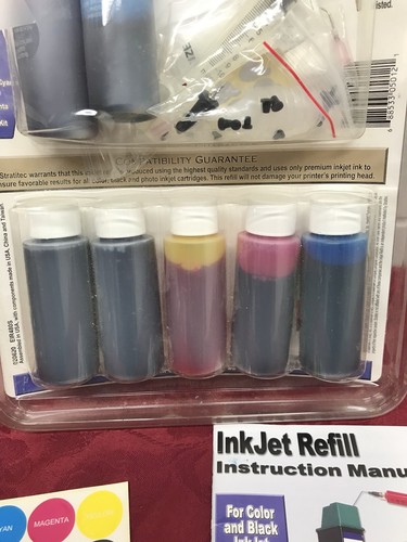 Easy Ink Jet Refill Printer Kit Opened package Some Open