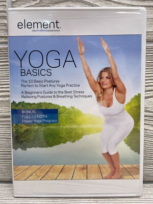 Element: Yoga Basics With Power Yoga (DVD, 2012)  BUY 2 GET 1 FREE! 