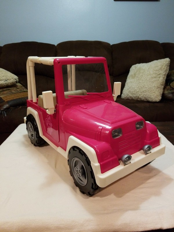 og girl jeep