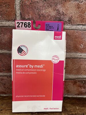 Medi Assure Compression Socks Calf CT Beige Medium 30-40 22102