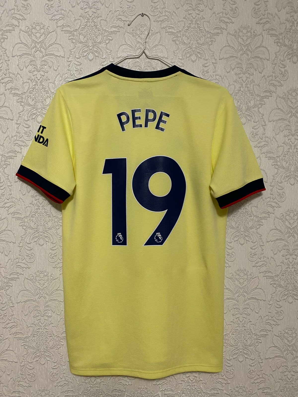 【新品未使用】【タグ付き】Arsenal 18/19 AwayKit ARSENAL 2019 2020 AWAY SHIRT FOOTBALL SOCCER JERSEY ADIDAS