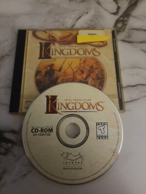 Total Annihilation: Kingdoms (PC, 1999) Jewel Case With Code