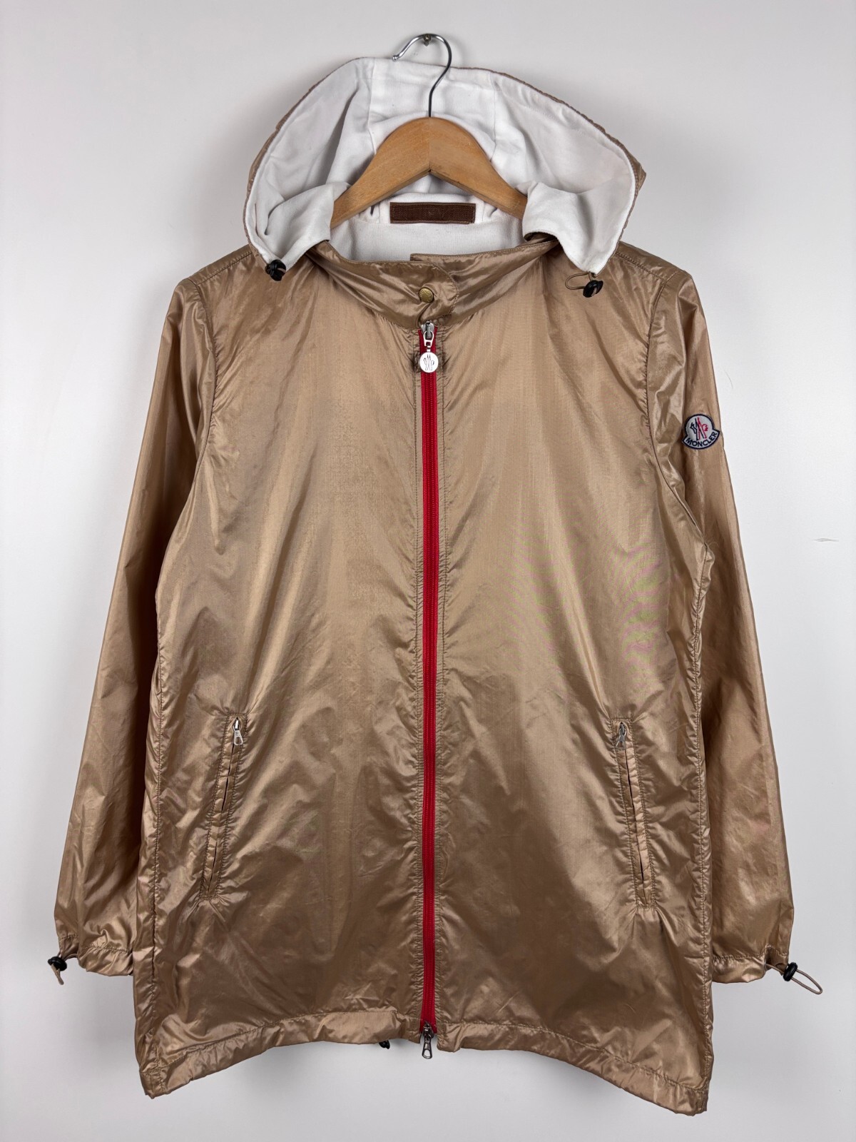 ☆韓国の人気☆【MONCLER】☆women windbreaker jacket☆ Vintage 90s Moncler Lightweight Windbreaker Jacket Womens