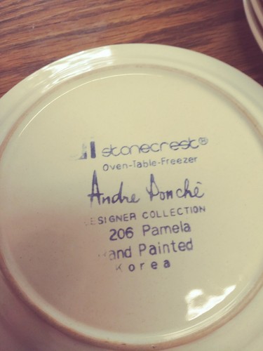 JI Stonecrest Andre Ponche 206 Pamela 12 Inch Round Platter