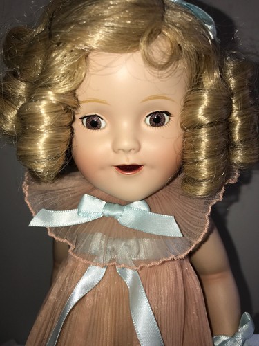 Danbury Mint porcelain version of Shirley Temple doll of the 30s, UFDC 240- 2019