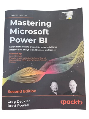 NEW Mastering Microsoft Power BI Softback - Expert Techniques