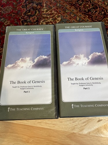 The Great Courses THE BOOK OF GENESIS Part 1 & 2 Four DVD's