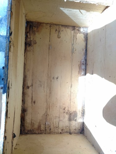 Vintage 1890's Monitor Top Wood American Made Steamer Trunk