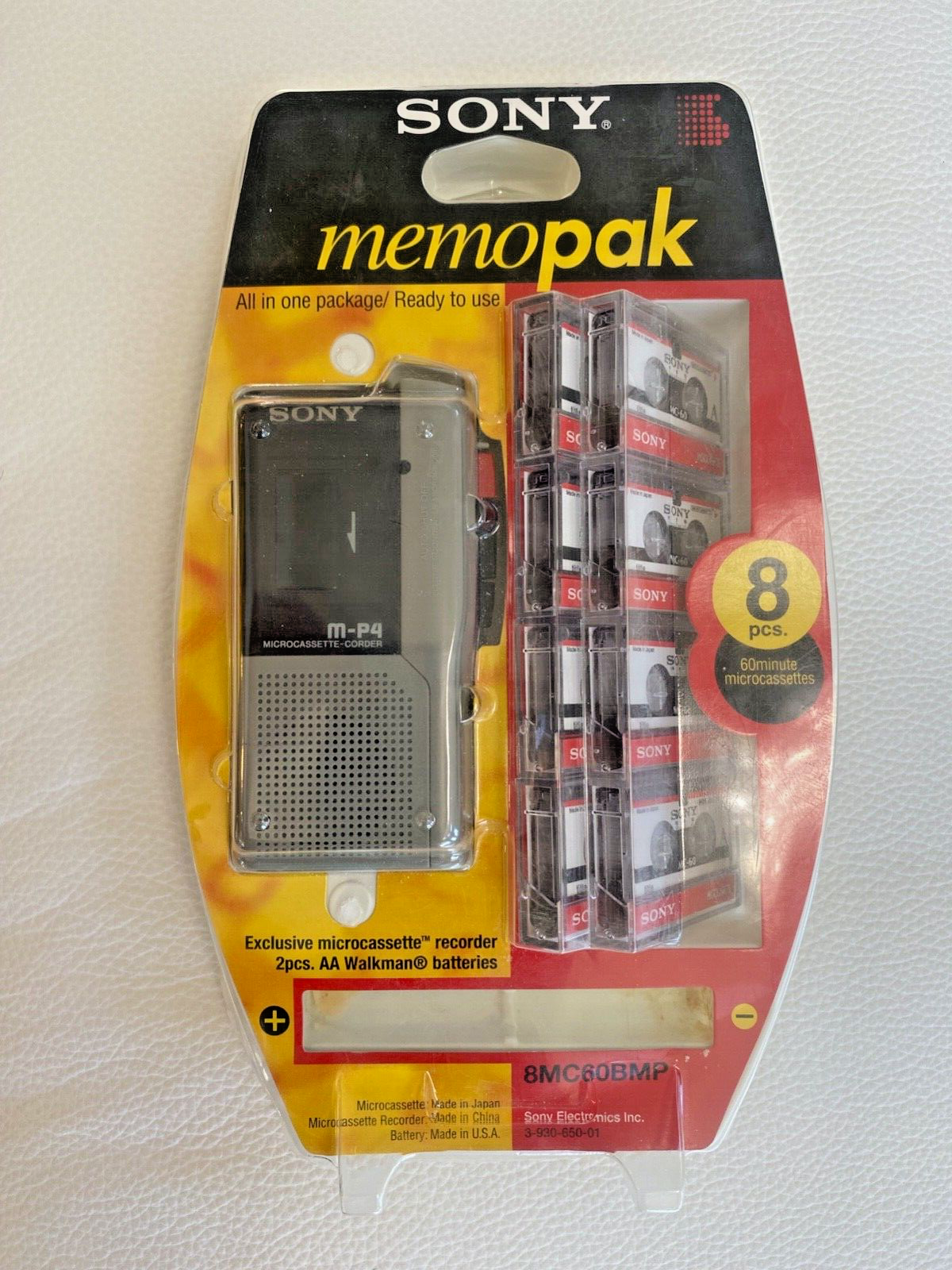 New In Package With 8 Cassettes M-p4