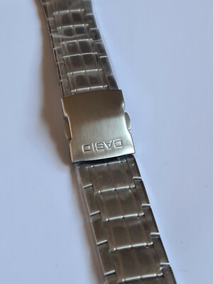 Original Uhren Uhrarmband Casio für EFA-119/ECW, Metall, Edelstahl