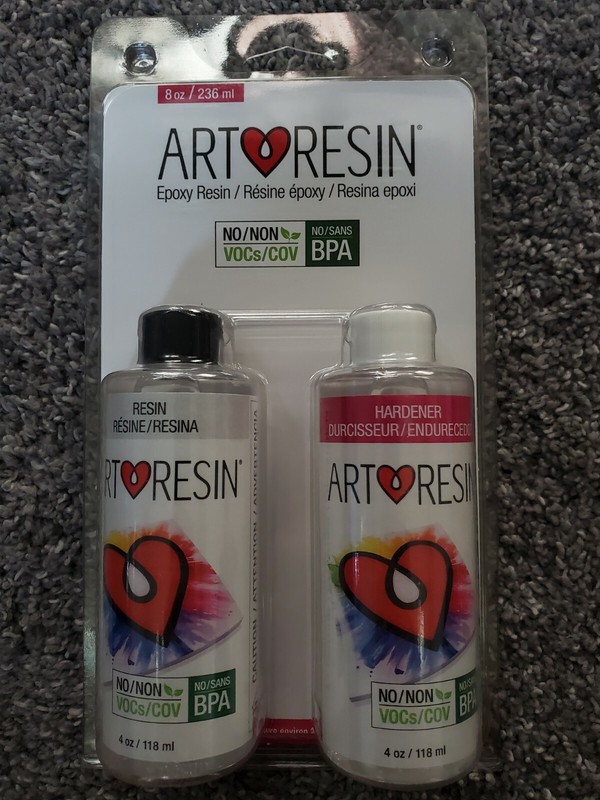 Art Resin Epoxy Resin, Hardener & Resin, 8oz