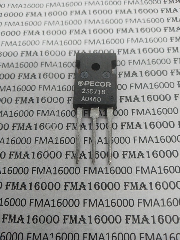 2sd718 Transistor Npn 120v 8a 80w   Original Pecor D718