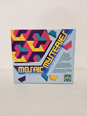 Mosaic Mysteries: A Pattern Block Design Activity, Discovery Toys, 1992 