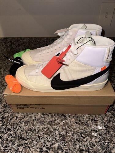 Nike Off-White Blazer Mid The Ten Size 10.5 AA3832-100 | eBay Nike Off-White Blazer Mid The Ten Size 10.5 AA3832-100 | eBay