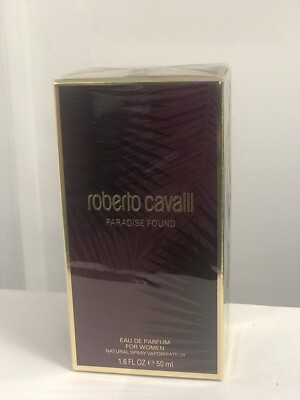 PARADISE FOUND by Roberto Cavalli  | Women s 1.6 Fl.Oz. Eau De Parfum | SEALED