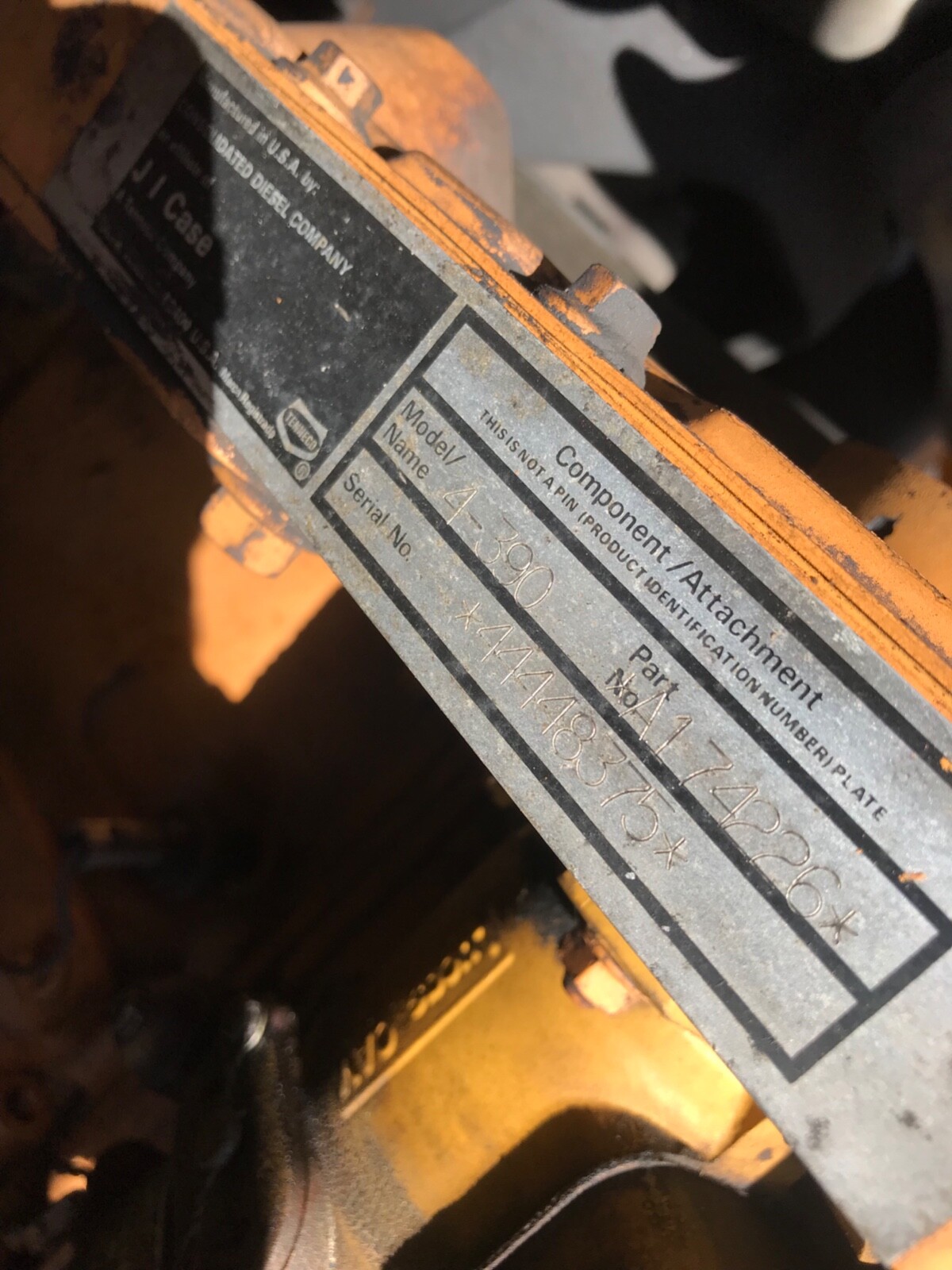 Case 580k Backhoe with grapple