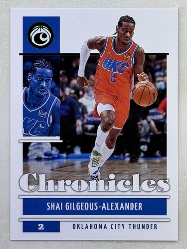 Shai Gilgeous-Alexander 2021-22 Panini Chronicles Green #15