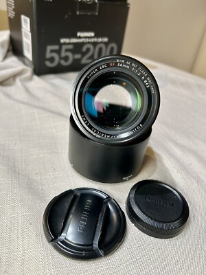 Fujifilm FUJINON Fuji XF 56mm F/1.2 R Lens Black with B+W UV Filter