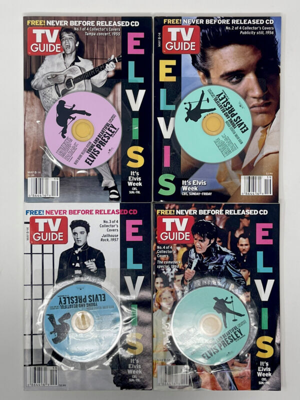 ELVIS PRESLEY - TV Guide Collection 2005 with CD’S 