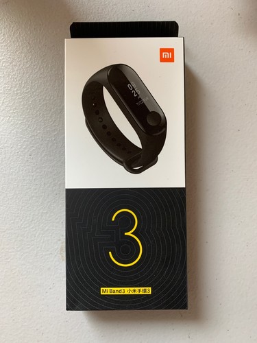 xiaomi mi sport band 3 with oled screen and heart rate monitor